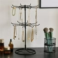 thumbnail image 6 of Rotating Jewelry Rack Iron Display Rack Rarring Key Bracelet Detachable Floor Display Storage Rack, 6 of 6