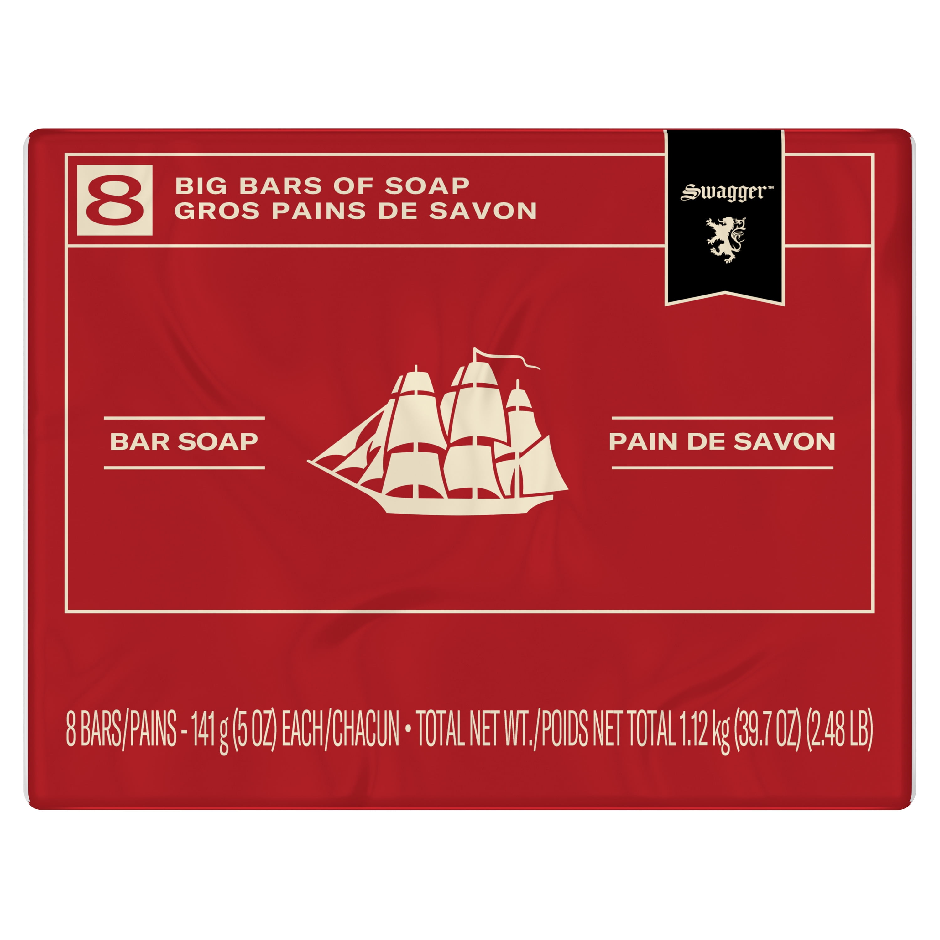 Buy Old Spice Red Collection Mens Bar Soap, Swagger Scent, 5 oz, 8 Ct Online at Lowest Price in