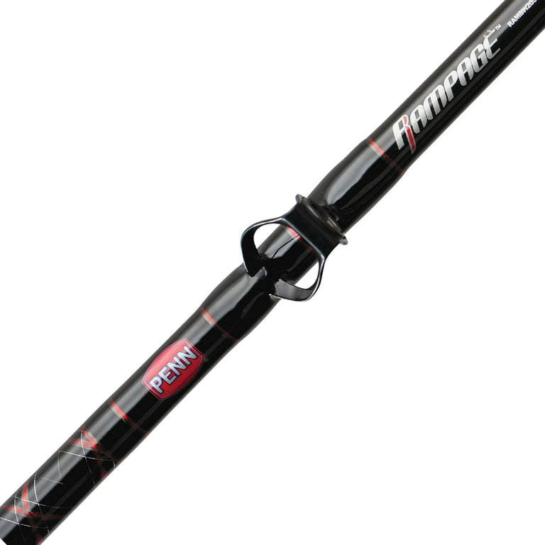 PENN Rampage 6'6”. Nearshore/Offshore Boat Conventional Rod; 1 Piece Fishing  Rod 