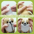 thumbnail image 6 of Crochet Kit For Beginners, Corgi Crochet Kit, Learn To Crochet With Step-By-Step Video Instructions And Complete Tools Included, Easy To Use For Adults And Kids, Pre-Crocheted Start For Fast Learning, 6 of 8