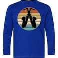 thumbnail image 3 of Inktastic Saxophone Music Vintage Band Long Sleeve Youth T-Shirt, 3 of 5