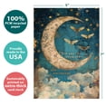 thumbnail image 4 of Tree-Free Greetings Just Because Greeting Card 2 Pack, 5 x 7, Starlight Moonbeams (GT69927), 4 of 5