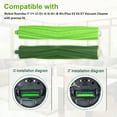 thumbnail image 2 of TSV 2 Pairs Replacement Roller Brushes Fit for iRobot Roomba i7 i7+ i3 i3+ i4 i6 i6+ i8 i8+/Plus E5 E6 E7, 2 of 7