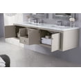 thumbnail image 5 of James Martin 312-V72-MTM-3OCAR 72 Inch Double Vanity w/ Carrara White Top, 5 of 7