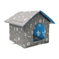 thumbnail image 1 of Refugio para gatos callejeros, nido para gatos, suministros para mascotas, tienda de campaña cálida, impermeable y con aislamiento térmico para M, 1 of 8