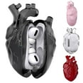 thumbnail image 3 of liraijei for AirPods 3 Case Cover,Funny 3D Heart Pattern Design for Women Men,Soft Silicone Earphone Protective Case with Keychain for AirPods M9M0, 3 of 8