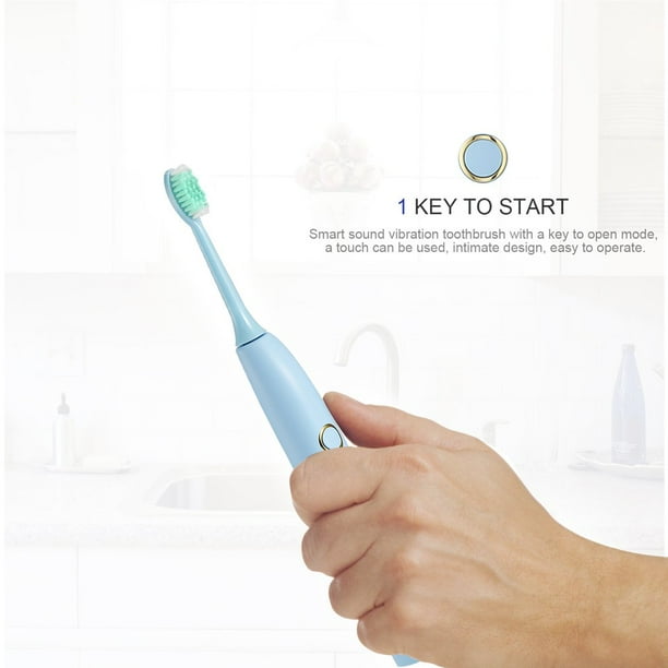 JUST BUY IT U kiss Waterproof Electric Sonic Toothbrush DuPont