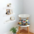 thumbnail image 2 of Sorbus Rustic 5.5 in x 16.25 in Wood Floating Shelf Set 3 Count, 2 of 7