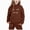 A20-Brown, variant on Ccpelsie Girls Clothes 2 Piece Clothing Sets Hoodie Long Sleeve Sweatshirts and Pants Fall Winter Outfits for Girls(Brown,4-5 Years)