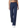 thumbnail image 2 of Zormilly Hiking Pants Women High Waisted Straight Leg Lightweight Cargo Pants with Pockets Breathable Loose Sports Pants, S-3XL, 2 of 9