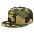 thumbnail image 3 of Men's New Era Camo Chicago White Sox 2022 Armed Forces Day On-Field 59FIFTY Fitted Hat, 3 of 6