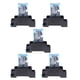 thumbnail image 3 of Relé de potencia de bobina de 5 piezas para ajuste automático de la protección de seguridad del circuito AC220V, 3 of 9