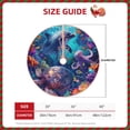 thumbnail image 2 of Sikiie Underwater Turtle Dolphin Octopus Nativity Christmas Tree Skirt, Jesus Christian Winter Holiday Tree Mat Decoration(30-48IN)36", 2 of 6