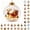 Style 17#, variant on PLPPYFS Glowing Christmas Story Ornament, Mini Holiday Scene 3.94In | Light-Up Christmas Balls with Warm LED Light, Glowing Christmas Ornament for Tree Mantel, Holiday Decoration & Gifting Use
