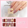 thumbnail image 3 of Calcomanías de parches para uñas, pegatinas para decoración de uñas, manicura con estampado de leopa MABOTO Multicolor, 3 of 6