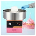 thumbnail image 5 of Cotton Candy Machine, 1000W Electric Candy Floss Maker, Commercial Grade with Stainless Steel Bowl, Pink - for Home, Parties, Kids, 5 of 6
