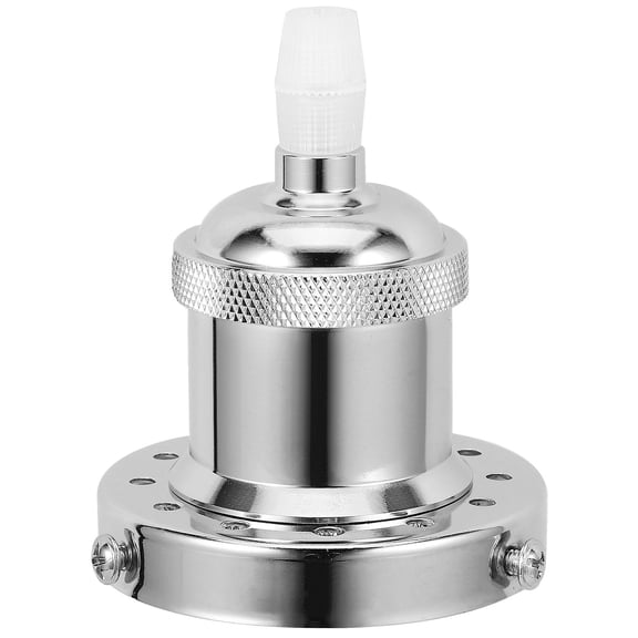 FRCOLOR Light Socket with Cord Style Retro Aluminum Lamp Head