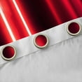 thumbnail image 4 of Feelyou Neon Glowing Lightning Black Out Curtains, Red Stripes Abstract Curtains Pack of 2 (42x63 Each), Teens Kids Boys Girls Bedroom Curtains, Blackout Curtains Bedroom Decor, 4 of 6