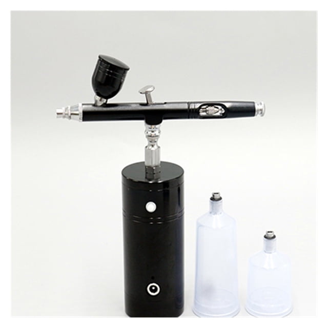 0.3mm Nozzle Airbrush Set With Mini Air Compressor Spray Gun For DIY Nail Paint Cake Coloring Professional Model Coloring Tool ,Easy to Use