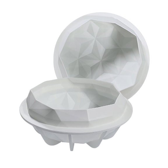 EUDIDV Silicone Bundt Cake Mold Diamond Cake Muffin Chocolate Baking Mould Pan DIY Baking Cake Molds Mini