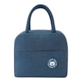 thumbnail image 1 of Fiambrera para niños y adultos Bewildely Bolsa de transporte Azul marino, 1 of 6