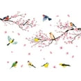 thumbnail image 2 of Farcauo Wall Stickers & Murals Tree Wall Decals Peel and Stick Cherry Blossom Wall Stickers for Bedroom Living Room Bathroom Kitchen Flower Bird Tree Wall Decals Art Decor Boho Wall Stickers, 2 of 7