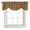 Brown, variant on Tie Up Valance Vintage Rattan Valances for Windows Minimalist Abstract Wicker Texture Brown Balloon Shade Valance Window Treatment Short Curtain Valances for Living Room Kitchen Bedroom 60"x18"