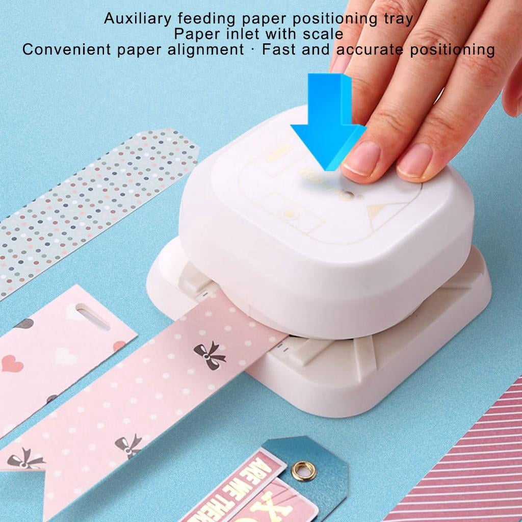 Ywmsfl 4 in 1 Corner Paper Puncher 4 Way Paper Corner Cutter Multifunction Hole Puncher