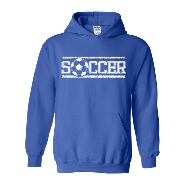 IWPF Unisex Soccer With Ball Hoodie Sweatshirt
