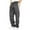 Dark Gray, variant on Idoravan Casual Pants for Men Women Casual Trousers High Waist Drawstring with Multi-Pockets Long Pants Black XXXL