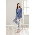 thumbnail image 4 of Richie House Women's Soft & Warm Lightweight Fleece Pajama Set RHW7582, 4 of 8