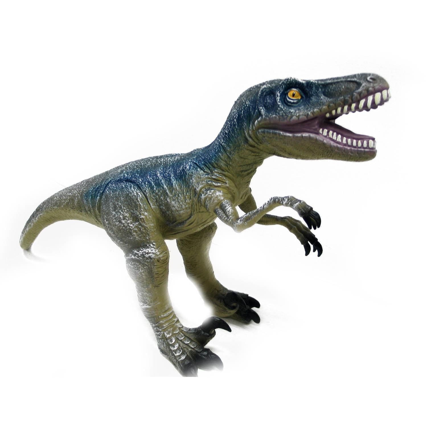 Adventure Force Grande figurine souple de dinosaure Raptor, bleu, conçue pour les 3 ans et plus