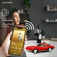 thumbnail image 6 of Audiobox 1960s Sports Car Replica Bluetooth Speaker with LED Lights, Rechargeable Battery, and Moving Wheels, 6 of 8