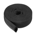 thumbnail image 1 of Unique Bargains 1' ID 6.5FT Nylon Protective Hose Sleeve, Cable Cover Sheath Protection, Black, 1 of 4