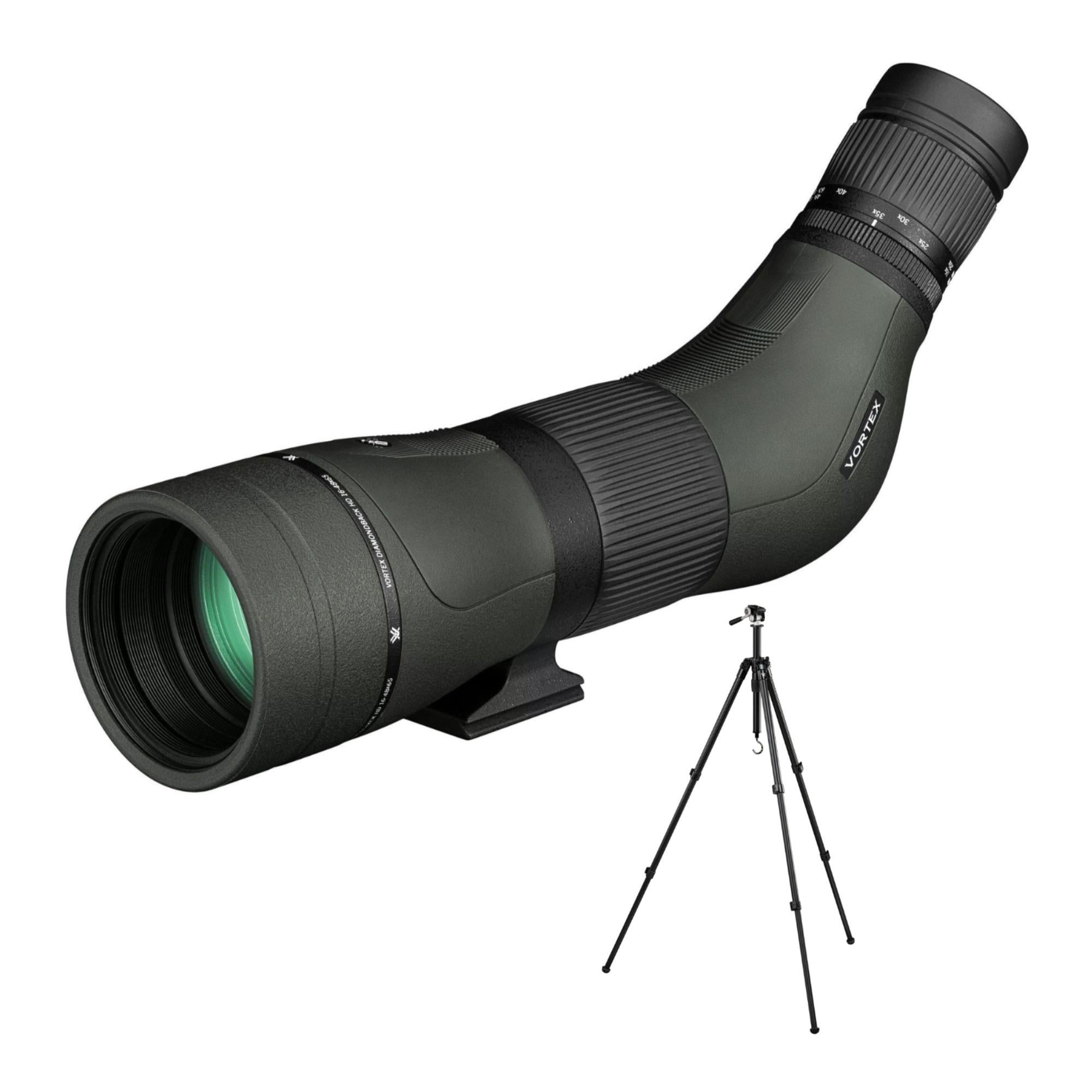 Vortex Diamondback HD 1648x65 Angled Spotting Scope & High Country II