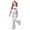 White, variant on Tiijoy Valentine's Day Girls 2-Piece Short Sleeve T Shirt Flared Pants Outfits, Sizes 9-10