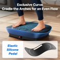 thumbnail image 2 of Plataforma vibratoria MERACH CV30 curva con pantalla LED y seguimiento de calorías, 2 of 8