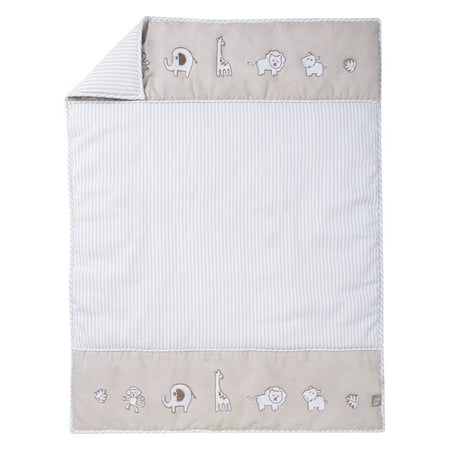 Trend Lab Quinn 3 Piece Crib Bedding Set Tan White Walmart Canada