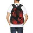 thumbnail image 5 of Daiia Red And Black Abstract Skull Backpack for Men and Women -Durable Backpack Large Capacity, Water-Resistant Bag with Adjustable Straps and Laptop Compartment, 5 of 7