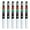 6PCS, variant on Fast Drying Highlighter Marker Pen Plastic Body Smooth Tip Ideal For Artists And Craft Projects