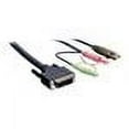 thumbnail image 4 of DUAL LINK DVI KVM CABLE WITH USB & AUDIO/MIC 6, 4 of 4