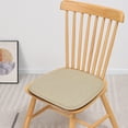 thumbnail image 6 of Shinnwa Chair Cushions for Dining Chairs Set of 4 Comfortable Kitchen Chair Pads Slip Resistant Backing Washable Seat Cushions,15" x 16",Beige, 6 of 6
