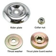 thumbnail image 4 of 4Pcs Grass Trimmer Head Adapter Part Kit for Whipper Snipper Handheld Lawn Mower, 4 of 8