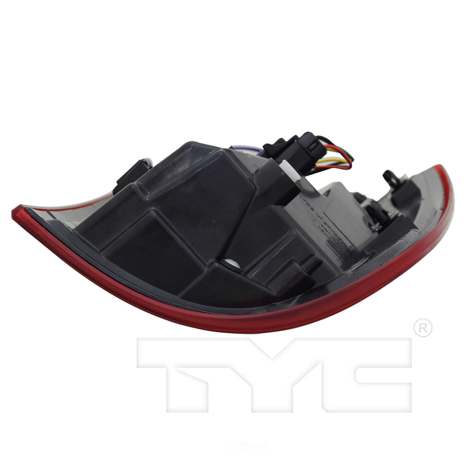 TYC 11-6555-90-9 CAPA Certified Tail Light Assembly, 19-22 CLASSIC 14-18 RAM HD LED BLK T.L RH