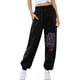 thumbnail image 2 of WILLBEST Pantalones Deportivos Casuales Estampados para Mujer, con Cintura Elástica y Cordones, Cómodos para Uso Diario y Actividades Deportivas. XXXL, 2 of 4