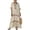 Red, variant on ClodeEU Women's V Neck 3/4 Sleeve Striped Loose Fit Maxi Dress with Pockets,Casual Summer Long Dress Pink,Womens Plus S