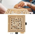 thumbnail image 4 of Wooden Maze Puzzle Toy, Hand Eye Cooperation Smoothly Edges Table Maze Game  For Home Play For Elderly, 4 of 8