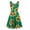 Green, variant on Summer Dress,Sundresses for Women Women Sleeveless Sunflower Print Summer Beach A Line Casual Dress Party Dress Beach Dress,Vacation Dresses,Hawaiian Dresses White Dress L