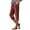 Wine, variant on hotojiny Capri Pants for Women Summer Comfy Straight Leg Sleep Pants Lightweight Solid Color Beach Yoga Clothes with Pockets