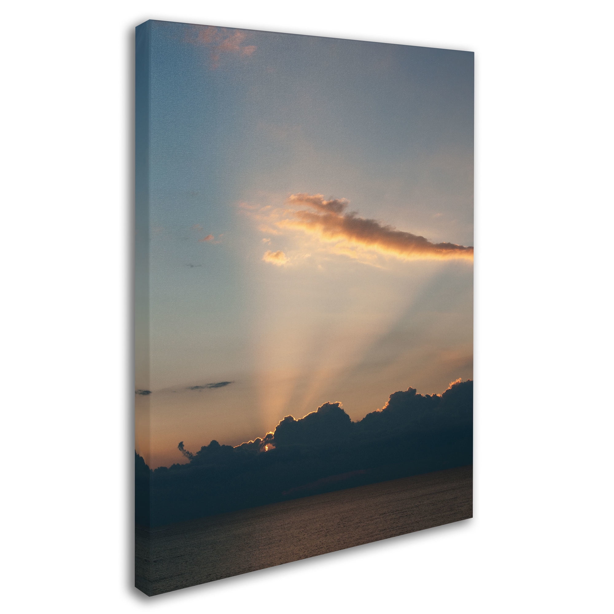 Trademark Fine Art "Inspiration Sunset" Canvas Art by Kurt Shaffer